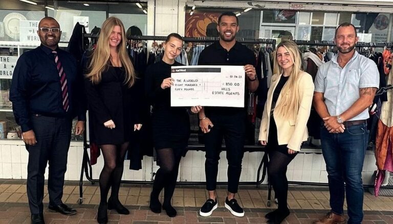 Hills Raises money for the A-World charity